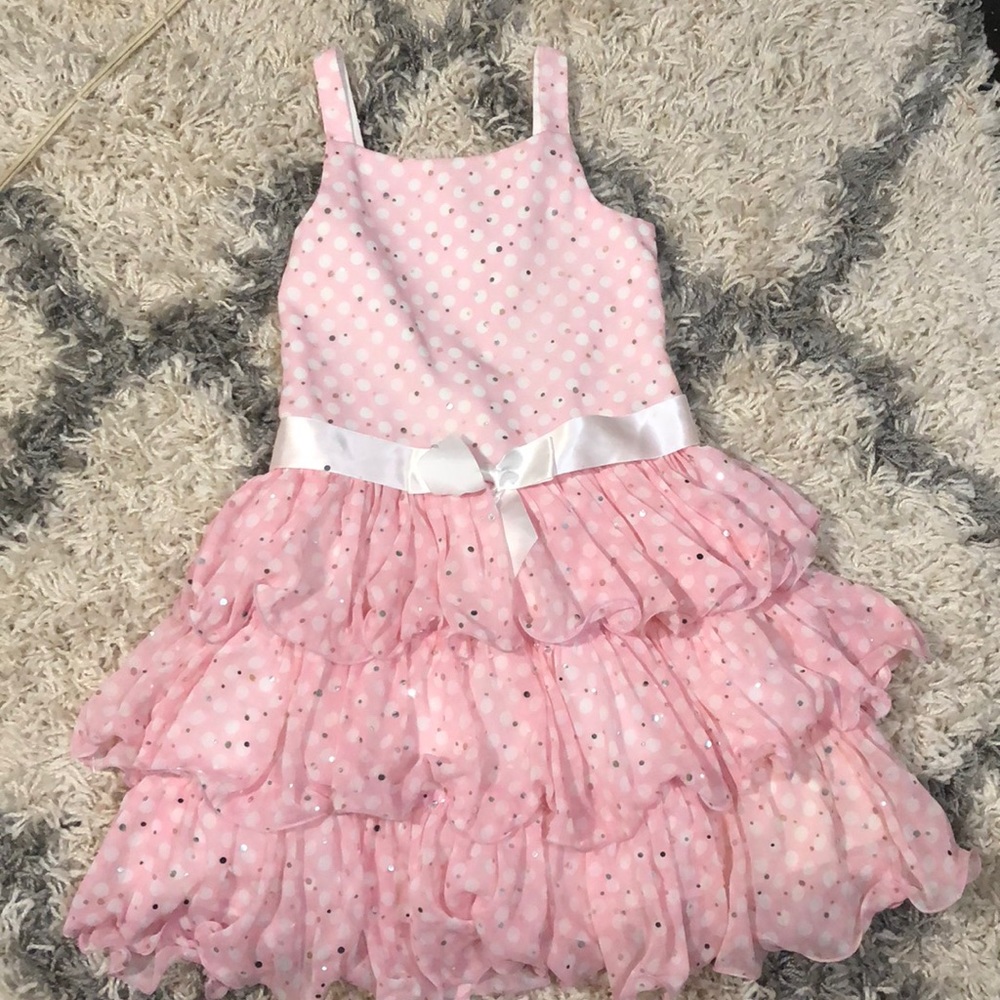 Girl Pink Dress - Age 9-10
